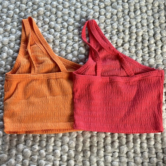 2 One Shoulder Tank Tops - Picture 2 of 3